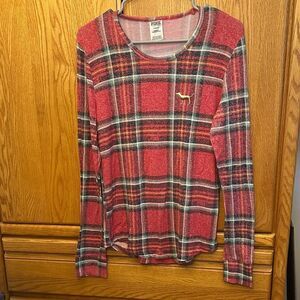 Pink sleepwear long sleeve campus